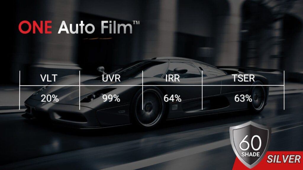 Kaca FIlm Silver 60%